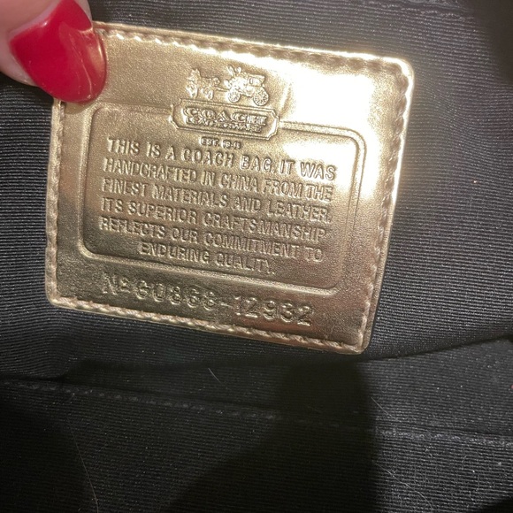 Y2K Coach limited edition Madison Graphic Op Art Sabrina Satchel Shoulder bag - Picture 5 of 8